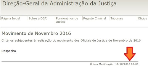 O Movimento de Novembro de 2016