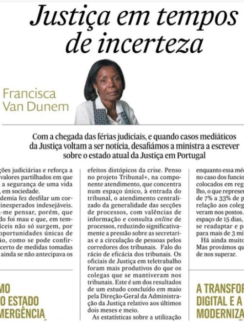 A incerteza dos tempos na Justiça
