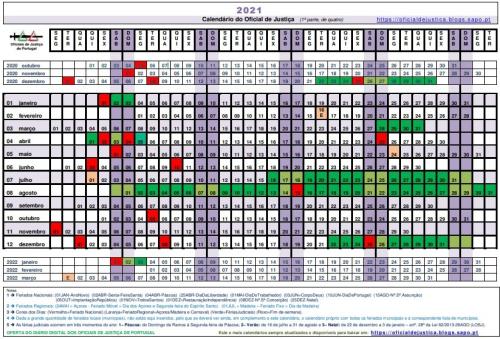 Calendário OJ 2021 já está disponível para baixar