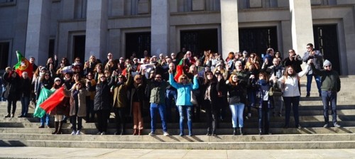 Greve3Dias(02FEV2018)=PRT3-EscadasPalácioJustiça Greve3Dias(02FEV2018)=PRT3-EscadasPalácioJustiça