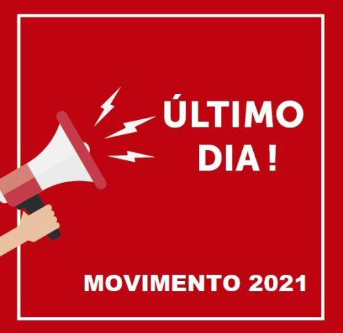 Último dia de candidatura ao Movimento Ordinário