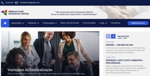 Página Remodelada do SOJ