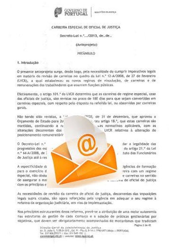 O Anteprojeto de Estatuto dos e-Mails