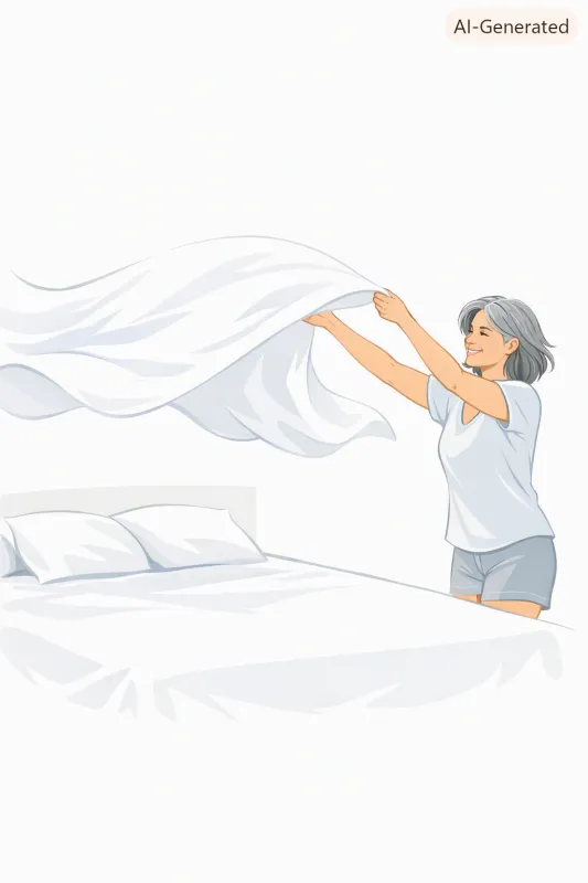 Fazer a cama de lavado