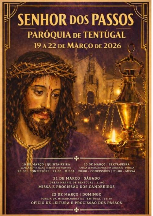 Senhor dos Passos- Procissão dos Candeeiros, Tentúgal