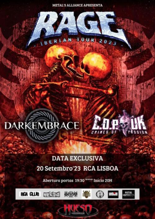 RAGE - Data exclusiva em Portugal