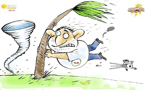 charge- furacão, Leslie, SIC, Red Fish no Forno.j charge- furacão, Leslie, SIC, Red Fish no Forno.j