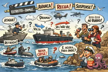 Presidente Tramp* e a Novela no Estreito de Ormuz: episódio número 423170 — “Agora é que Vai! (Ou Não VAI!)”