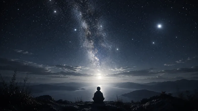 Astros em Luz de Prata - ✨ Música