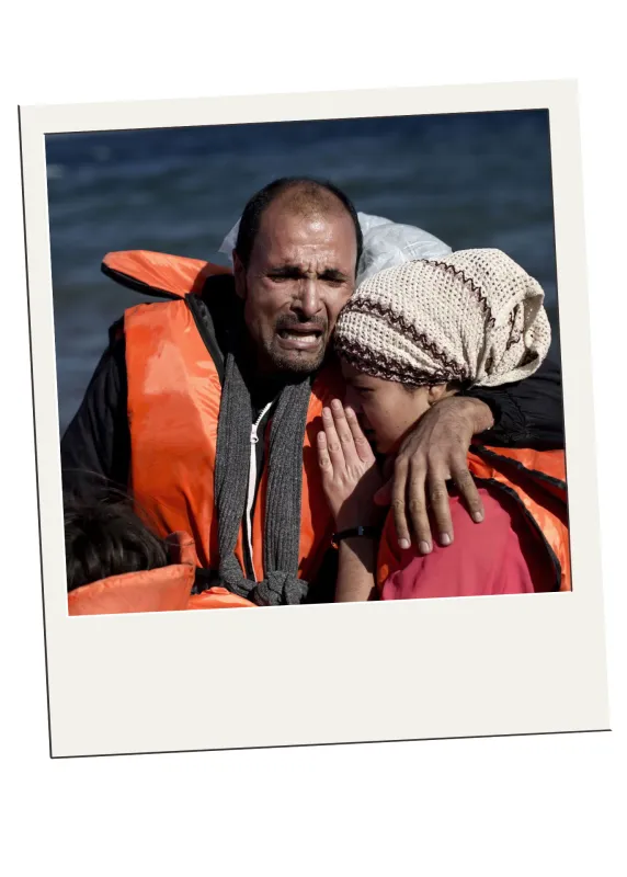 Refugiados. Nem todas as pessoas conhecem a paz.