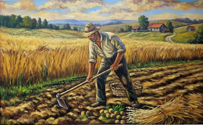 "(Cores da Terra) Raízes do Sustento" - Alfredo Cabeleira