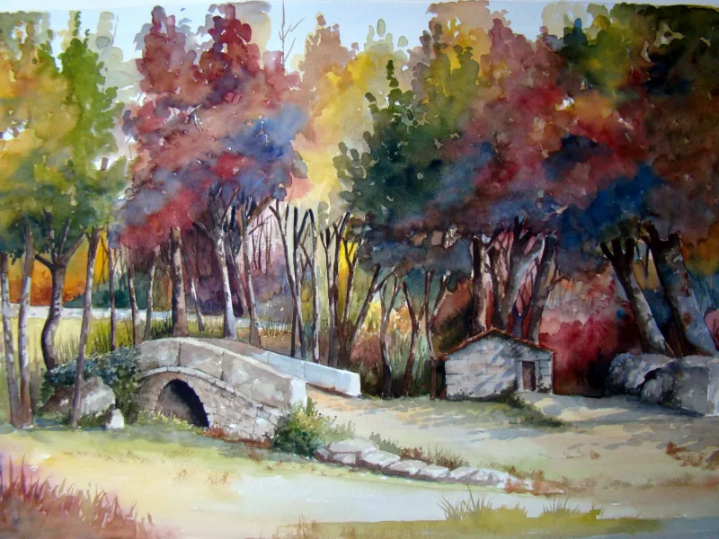 "A ponte romana de um arco só" - Júlio Costa