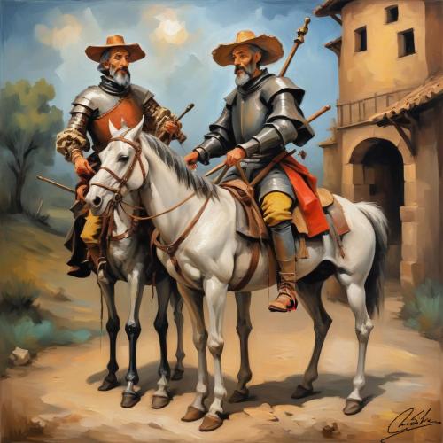 08Out D Quixote e Sancho Pança_ms