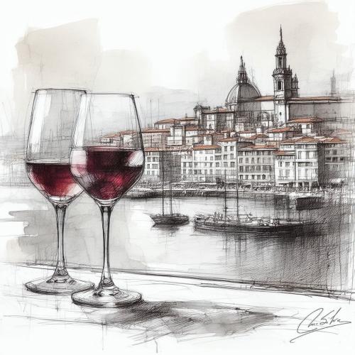 14Mar O Porto e o nectar dos Deuses- vinho do Porto_ MárioSilva (IA)_ms