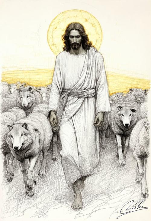 16Mar Jesus entre os cordeiros e lobos em pele de cordeiro_ms