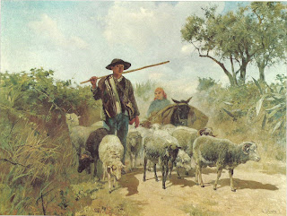 Conduzindo o Rebanho-Silva Porto - 1883