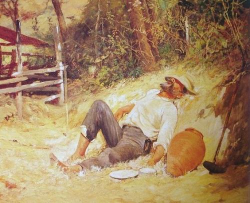 29 A Sesta - Antônio Diogo da Silva Parreiras (1860-1937)