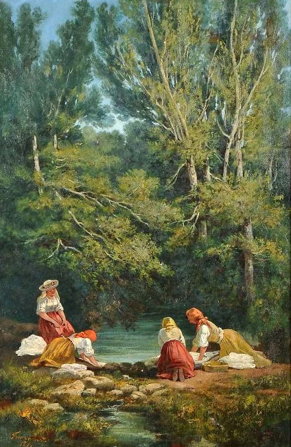 S13 Lavadeiras de Caneças, 1877 - Tomás da Anunciação