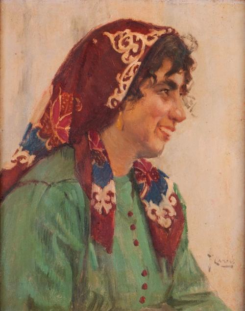 N27 Rapariga do Ribatejo - José Campas (1888-1971)