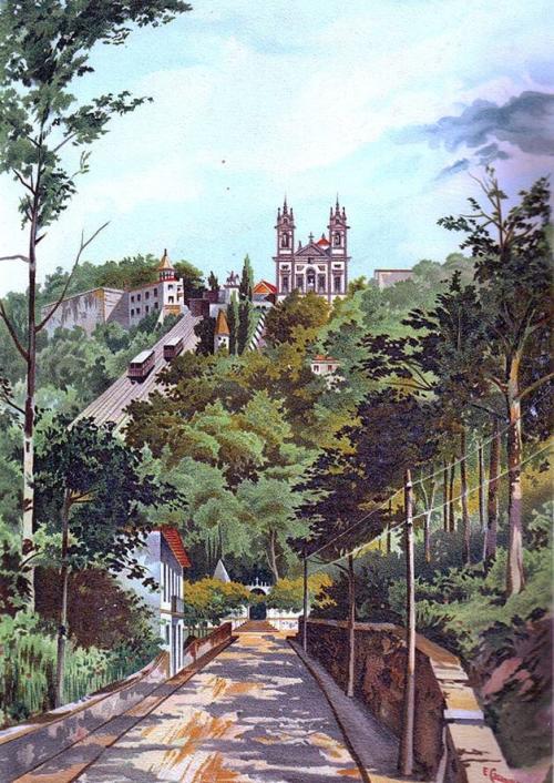 A06 Santuário do Bom Jesus de Braga - Enrique Casanova (1850-1913)