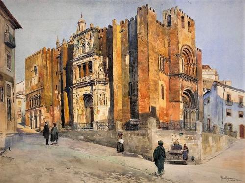11Mai Sé Velha de Coimbra 1920 - Alberto de Sousa (1880-1961)