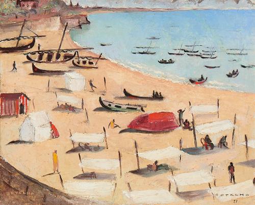 30Jul Baia de Cascais, 1931 - Carlos Botelho (1899-1982)