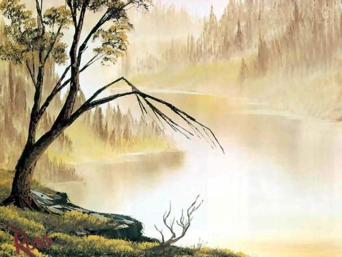 10Dez Colinas Distantes (Distant Hills) - Bob Ross