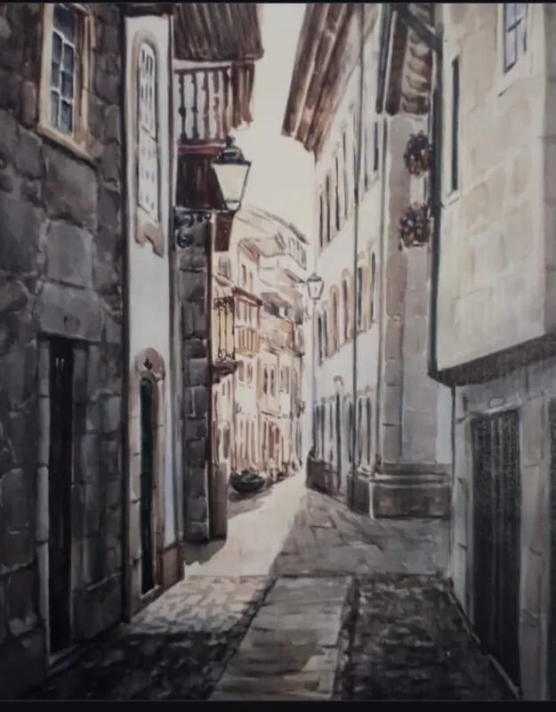 “Rua do Centro Histórico (Chaves)” - Mário Lino