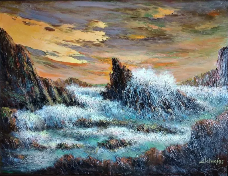 “Mar revolto” - Alcino Rodrigues