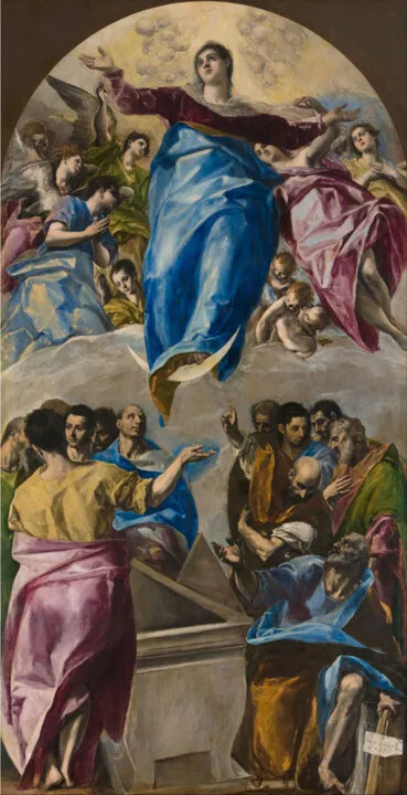 “Assunção da Virgem” - El Greco (Doménikos Theotokópoulos)