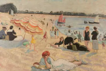 “Na praia” - Jean Puy (1876–1960)