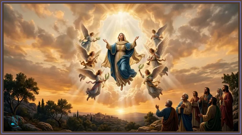 Entre o Céu e a Terra:  A Assunção de Nossa Senhora  Verdade, Mito ou Folclore?