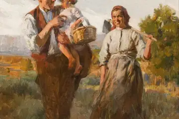 “Voltando para casa” - Artur Alves Cardoso (1883-1930)