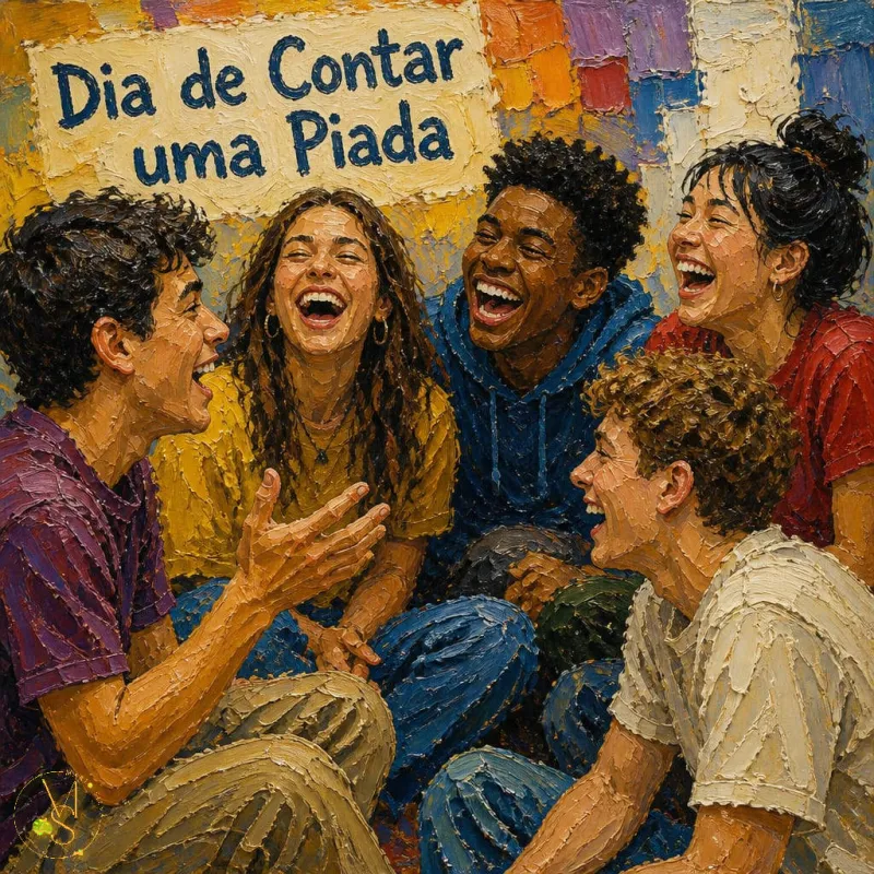 Dia de Contar uma Piada – Mário Silva (IA)