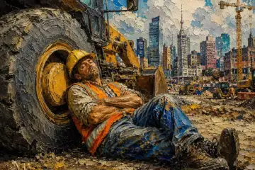 Sur les chantiers: o calor aperta … o cansaço também … - Mário Silva (IA)
