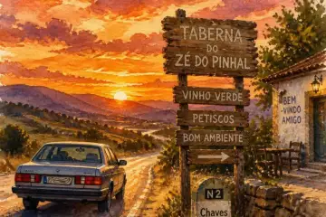 "A mística Estrada Nacional 2" – Mário Silva (IA)