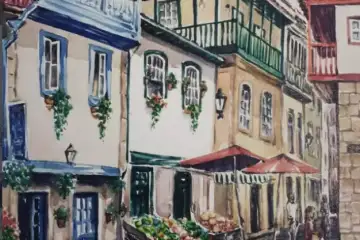 "Rua do Centro Histórico” (Chaves) – Mário Lino