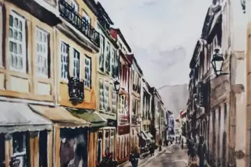 “Rua Santo António (Chaves)” - Mário Lino