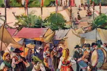 “Romaria de Nossa Senhora da Agonia” - Alfredo de Moraes
