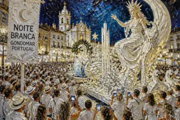 "Noite Branca" (Gondomar – Portugal) – Mário Silva (IA)