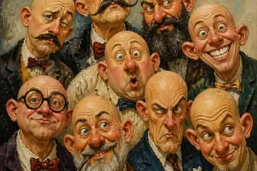 "Dia Mundial do Careca" – Mário Silva (IA)