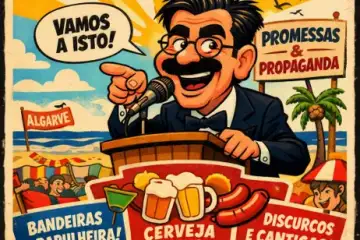 O discurso de Luís Montenegro no Pontal ou comédia ao vivo