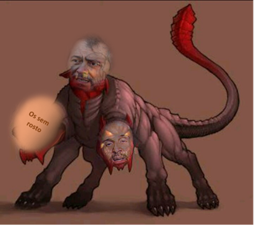 Professores e sindicatos monstro de 3 cabe&ccedil;as.png