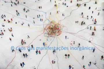 O caos das manifestações inorgânicas