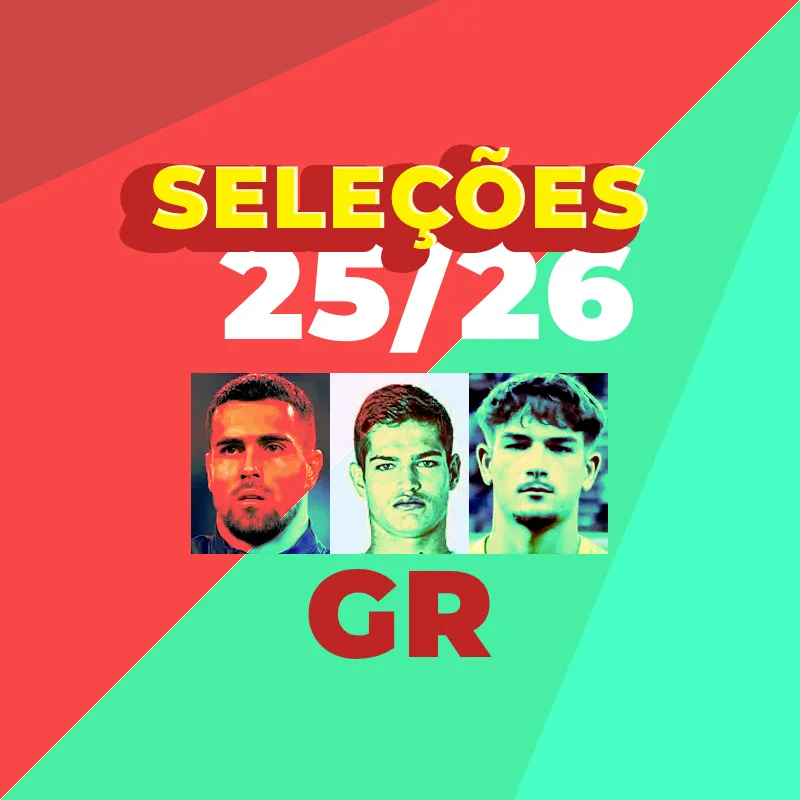 Convocatória LAB 12 SELEÇÕES PT 2025/ 26: GUARDA-REDES