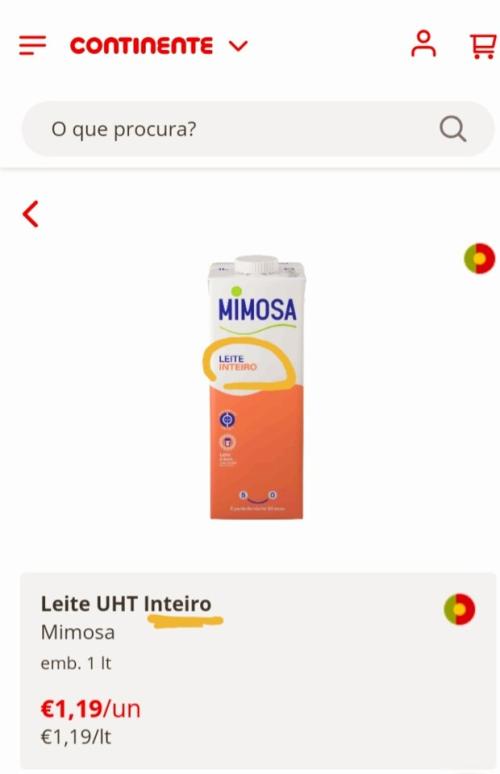 Tem leite gordo? Não, só vendemos leite inteiro!