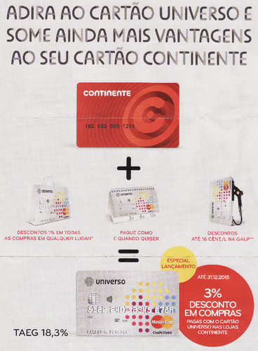 Mais um cartão milagroso, que é mais do mesmo, portanto!