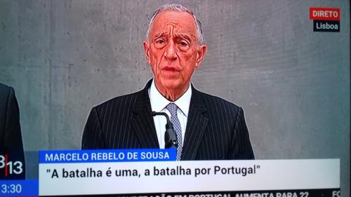 Marcelo Rebelo de Sousa falou, falou... durante 22 minutos!