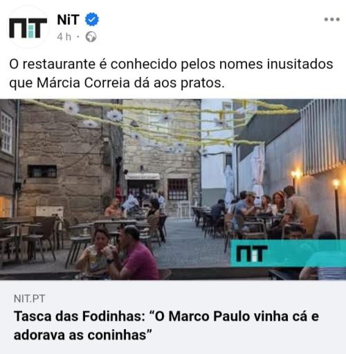 O Marco Paulo ia e os alunos de cidadania deveriam ir também...