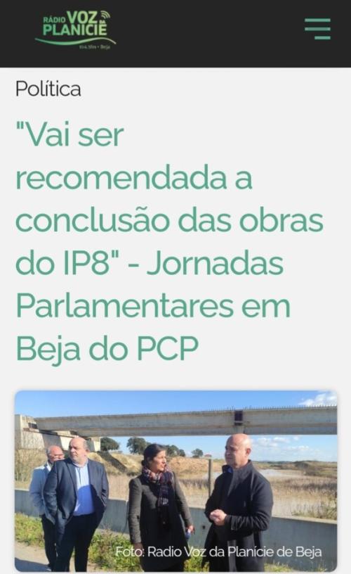 O cinismo do PCP no Baixo Alentejo
